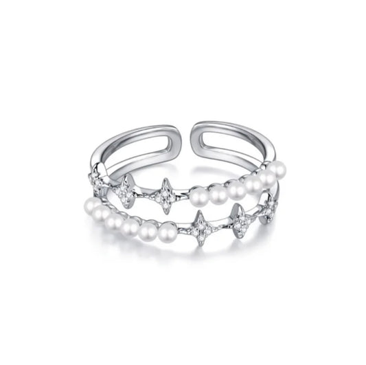 Double-Layer Star Ring: A Romantic and Dreamy Accessory