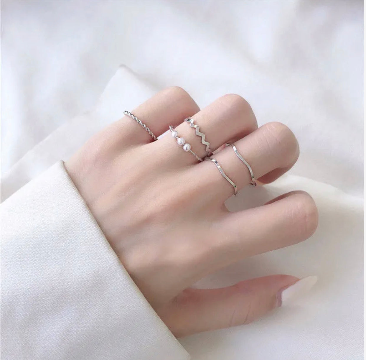 Five-Piece  Combination Ring