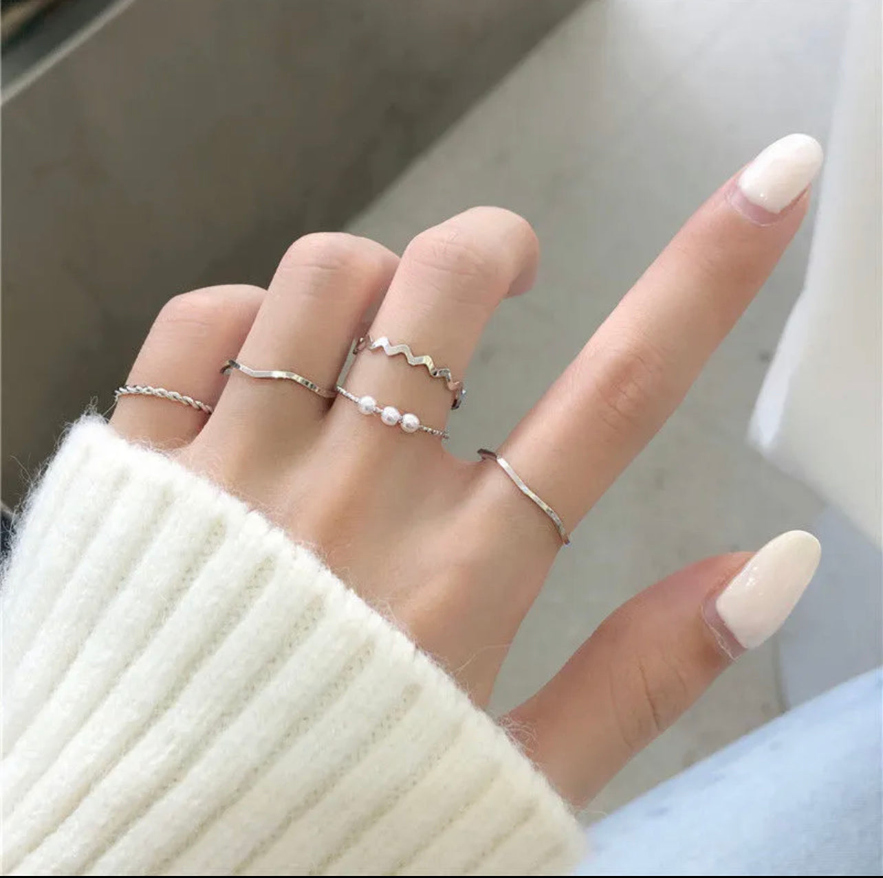 Five-Piece  Combination Ring