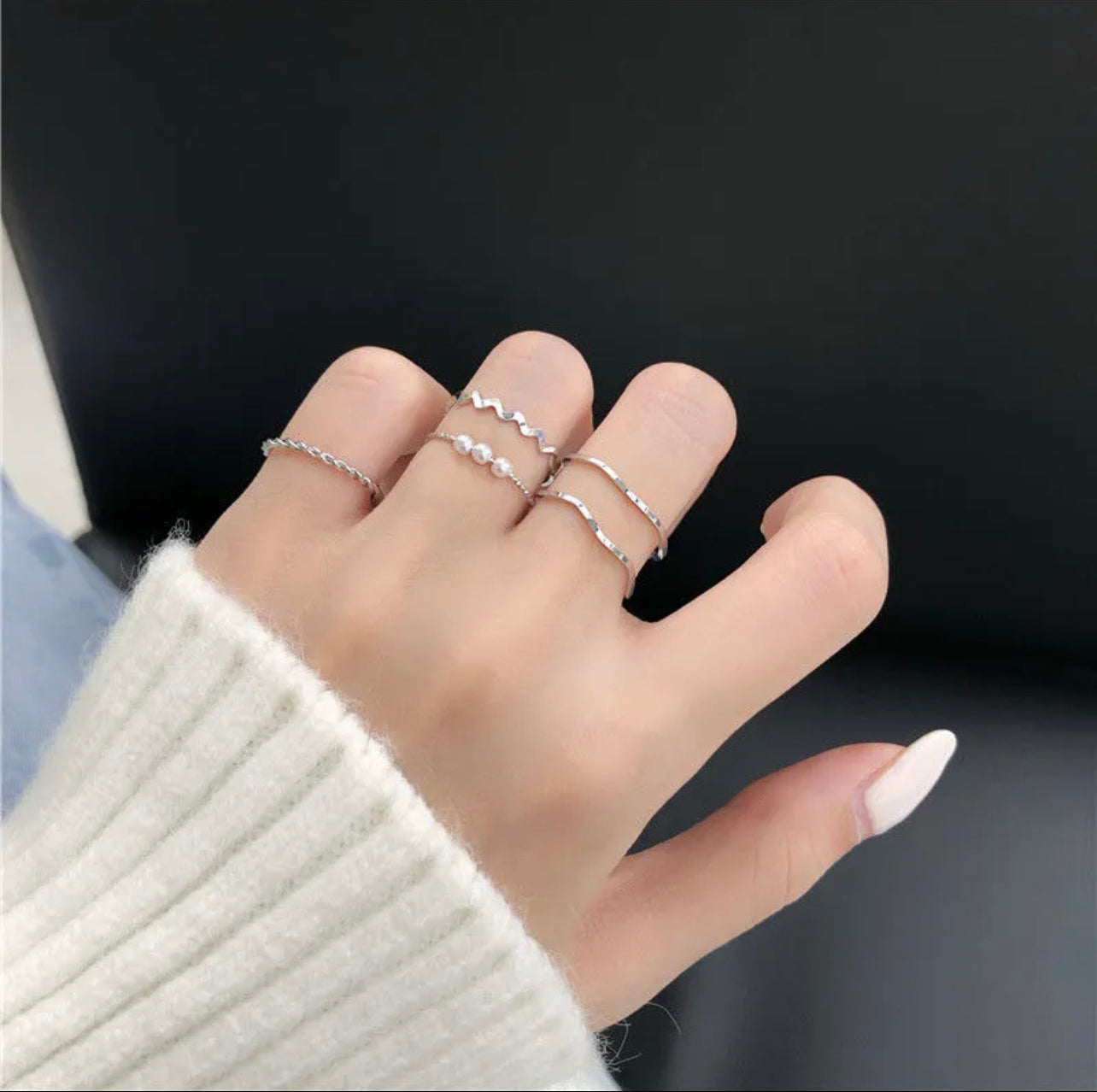 Five-Piece  Combination Ring