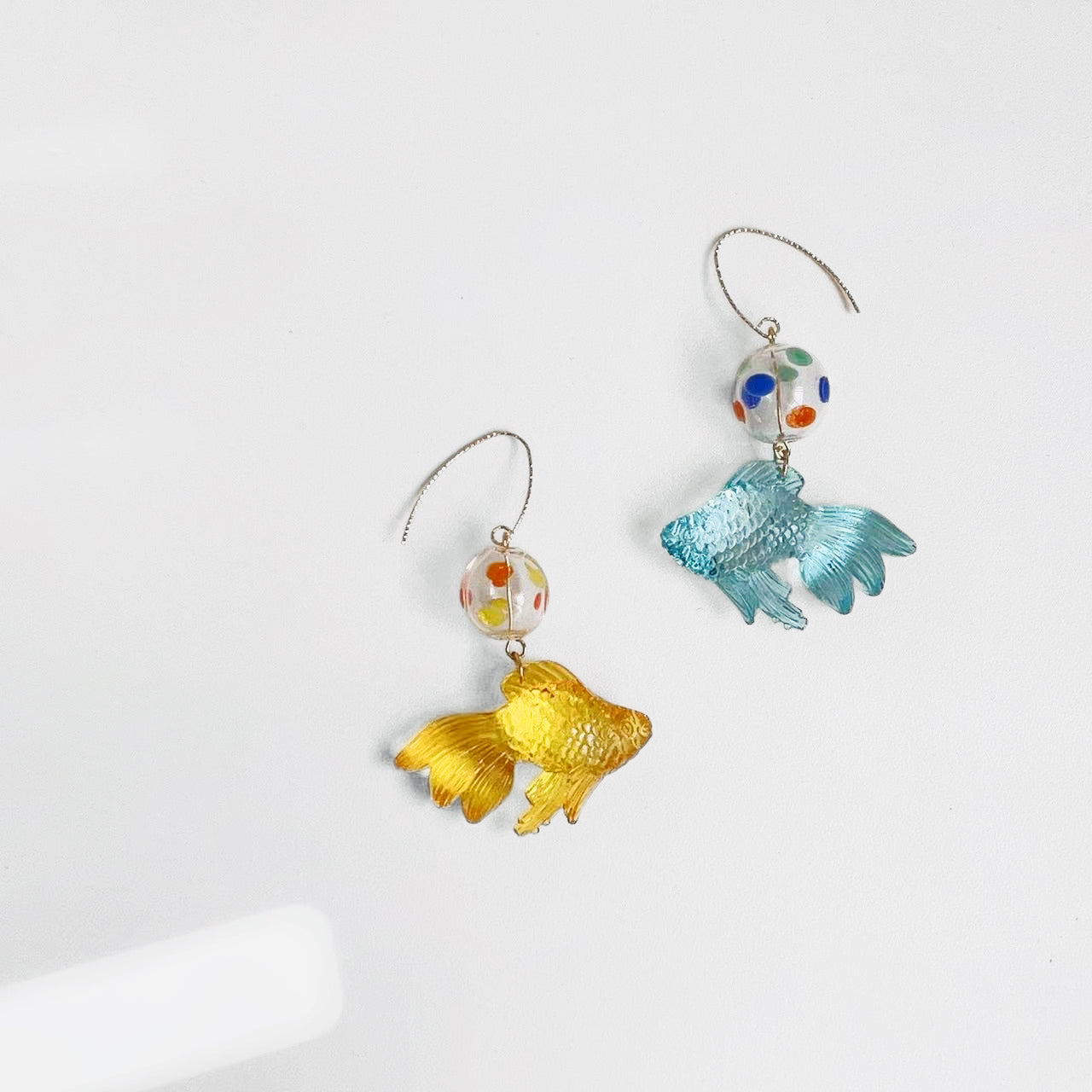 Goldfish Bubble Earrings