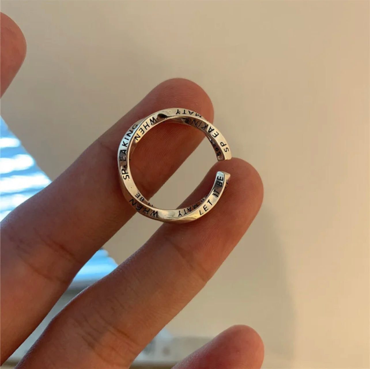 Mobius Strip Ring